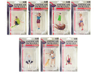 "Figure18 Series 1" 9 piece Figure Set for 1/18 Scale Models by American Diorama image 3