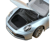 2024 Porsche 911 Carrera Polar Silver Metallic 1/18 Diecast Model Car by Norev image 3