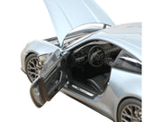 2024 Porsche 911 Carrera Polar Silver Metallic 1/18 Diecast Model Car by Norev image 4