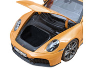 2024 Porsche 911 Targa Bahama Yellow with Black Stripes 1/18 Diecast Model Car by Norev image 3
