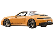 2024 Porsche 911 Targa Bahama Yellow with Black Stripes 1/18 Diecast Model Car by Norev image 5