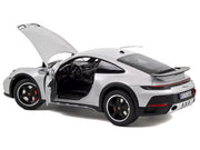 2023 Porsche 911 Dakar Ice Gray Metallic 1/18 Diecast Model Car by Norev image 3