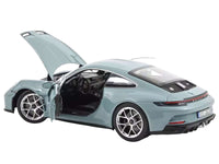 2023 Porsche 911 S/T Meissen Blue 1/18 Diecast Model Car by Norev image 4