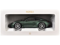 2023 Porsche 911 S/T Malachite Green Metallic 1/18 Diecast Model Car by Norev image 3