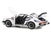 Norev 1980 Porsche 911 Turbo 3.3 white blue red graphics 1:18 187668, view 2