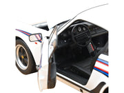 Norev 1980 Porsche 911 Turbo 3.3 white blue red graphics 1:18 187668, view 3