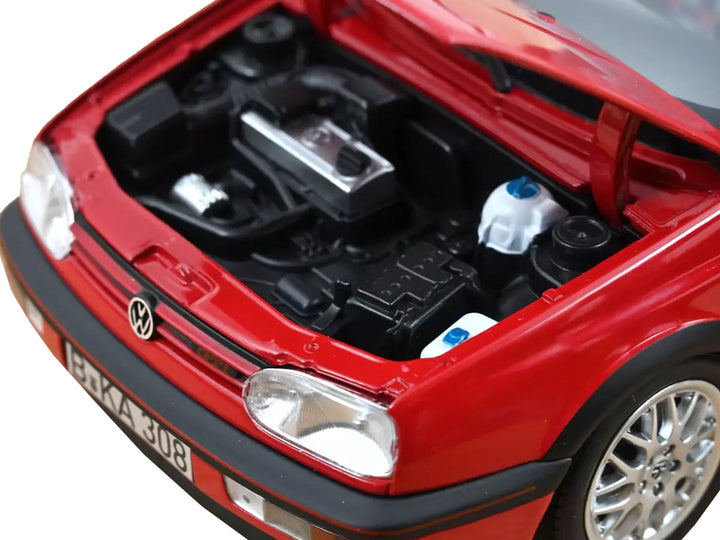 1996 Volkswagen Golf GTI "20 Years Anniversary Edition" Flash Red 1/18 Diecast Model Car by Norev image 2