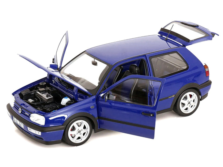 1994 Volkswagen Golf GTI Color Concept Jazz Blue 1/18 Diecast Model Car by Norev image 2