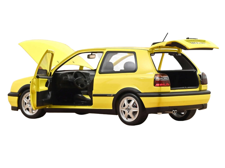 1994 Volkswagen Golf GTI Color Concept Yellow 1/18 Diecast Model Car by Norev image 2