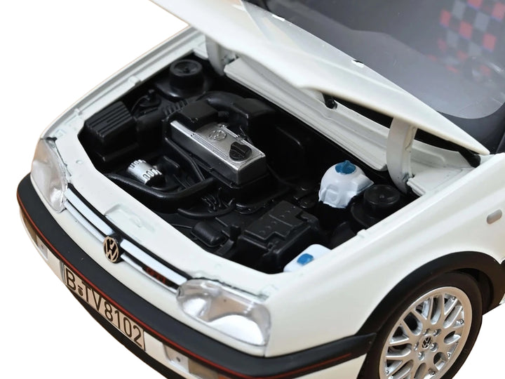 1996 Volkswagen Golf GTI Candy White "20 Years Anniversary Edition" 1/18 Diecast Model Car by Norev image 2