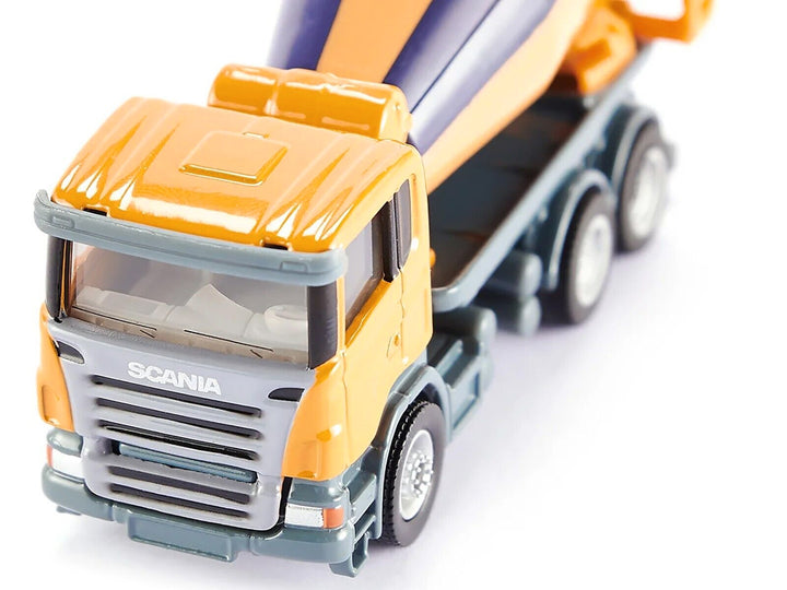 Scania Mixer Truck Yellow 1/87 (HO) Diecast Model by Siku image 2