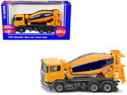 Scania Mixer Truck Yellow 1/87 (HO) Diecast Model by Siku image 3