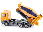 Scania Mixer Truck Yellow 1/87 (HO) Diecast Model by Siku image 5