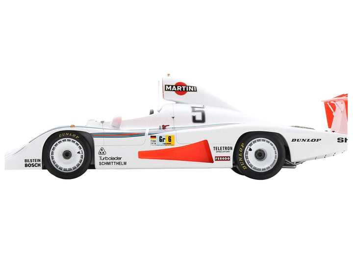 Porsche 936/78 #5 Jacky Ickx - Henri Pescarolo - Jochen Mass "Martini Racing Porsche System" "24 Hours of Le Mans" (1978) with Acrylic Display Case 1/18 Model Car by Spark image 2