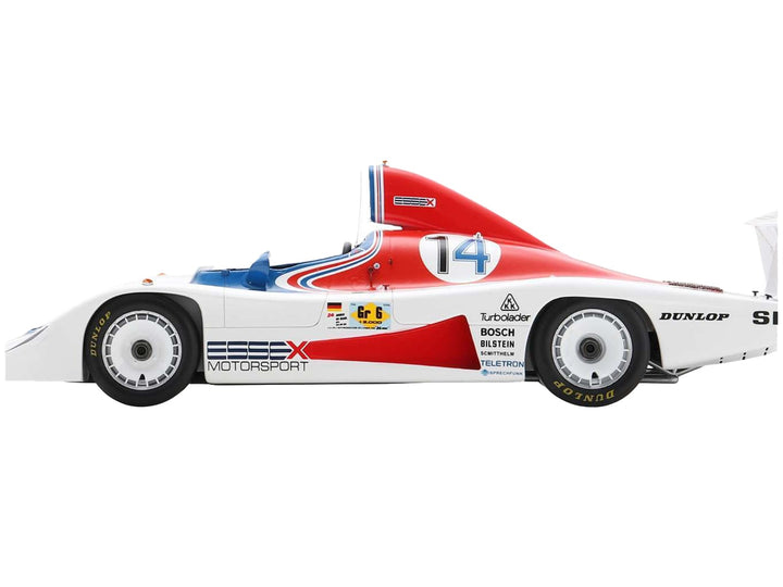 Porsche 936 #14 Bob Wollek - Hurley Haywood "Essex Motorsport Porsche" "24 Hours of Le Mans" (1979) with Acrylic Display Case 1/18 Model Car by Spark image 2