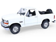 1993 Ford Bronco XLT Oxford White "Artisan Collection" 1/18 Diecast Model Car by Greenlight image 5