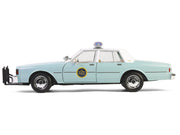 1987 Chevrolet Caprice 9C1 "US Border Patrol" Light Green with White Top "Artisan Collection" 1/18 Diecast Model Car by Greenlight image 4