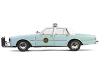 1987 Chevrolet Caprice 9C1 "US Border Patrol" Light Green with White Top "Artisan Collection" 1/18 Diecast Model Car by Greenlight image 4