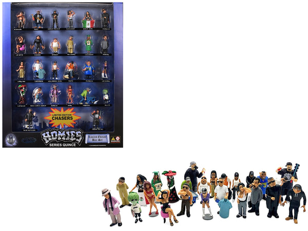 "Homies" Set of 26 Figures Series 15 Limited Edition to 2500 Pieces Worldwide by Homies