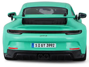 Porsche 911 GT3 Light Green 1/24 Diecast Model Car by Bburago image 4