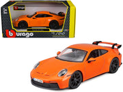 Porsche 911 GT3 Orange 1/24 Diecast Model Car by Bburago image 5