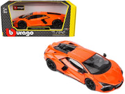 Lamborghini Revuelto Orange "Italian Design" Series 1/24 Diecast Model Car by Bburago image 2