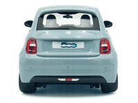 2023 Fiat 500e Light Blue 1/24 Diecast Model Car by Bburago image 4