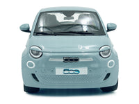 2023 Fiat 500e Light Blue 1/24 Diecast Model Car by Bburago image 5