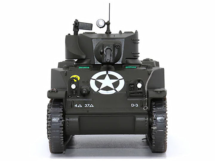 M5A1 Light Tank #16 "Destruction" "U.S.A. 37th Tank Battalion France September 1944" 1/43 Diecast Model by AFVs of WWII image 2