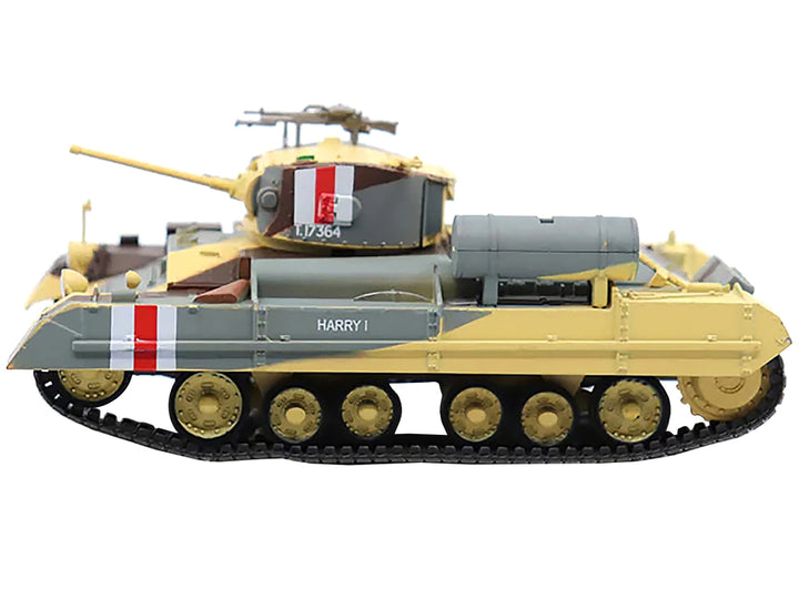 "Valentine MK.II" Infantry Tank MK.III "Harry I" "UK 8th Royal Tank Regiment Libya November 1941" 1/43 Diecast Model by AFVs of WWII image 2