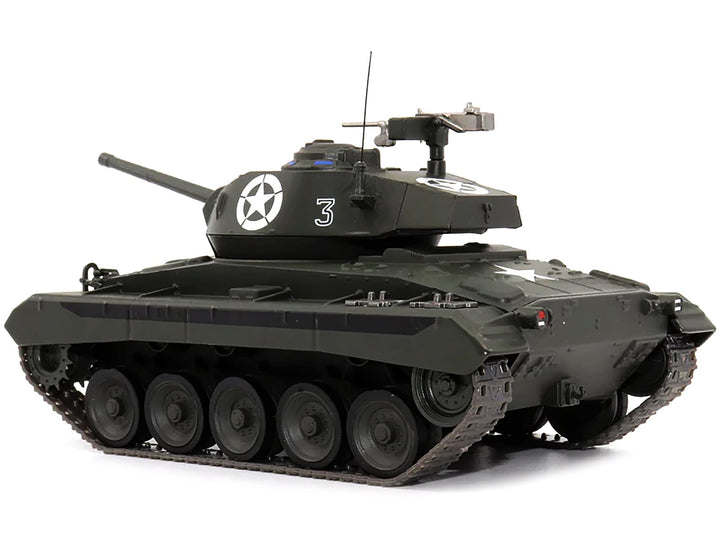 M24 "Chaffee" Tank #3 "U.S.A. 1st Armored Division Italy April 1945" 1/43 Diecast Model by AFVs of WWII image 2