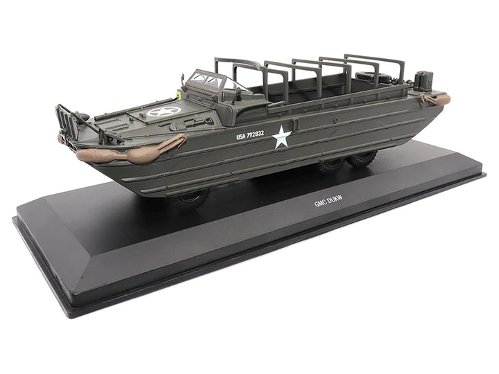 GMC DUKW Amphibious Vehicle Olive Drab "United States Army" 1/43 Diecast Model by Militaria Die Cast image 2