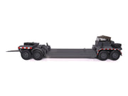 SD.AH. 116 22-Ton Tank Transporter Gray "German Army" 1/43 Diecast Model by Militaria Die Cast image 3