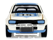 1972 Nissan Skyline 2000 GT-R (KPGC10) RHD (Right Hand Drive) #15 Kunimitsu Takahashi "50th Victory" White with Blue Stripe "Tokyo Torque" Series 10 1/64 Diecast Model Car by Greenlight image 4