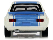 1972 Nissan Skyline 2000 GT-R (KPGC10) RHD (Right Hand Drive) #15 Kunimitsu Takahashi "50th Victory" White with Blue Stripe "Tokyo Torque" Series 10 1/64 Diecast Model Car by Greenlight image 5