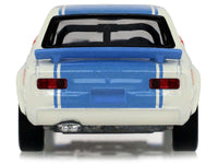 1972 Nissan Skyline 2000 GT-R (KPGC10) RHD (Right Hand Drive) #15 Kunimitsu Takahashi "50th Victory" White with Blue Stripe "Tokyo Torque" Series 10 1/64 Diecast Model Car by Greenlight image 5