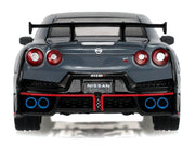 2024 Nissan GT-R (R35) NISMO RHD (Right Hand Drive) Stealth Gray with Carbon Top and Hood "Tokyo Torque" Series 10 1/64 Diecast Model Car by Greenlight image 5
