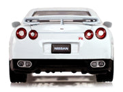 2007 Nissan GT-R (R35) Pearl White with Gold Wheels "Tokyo Torque" Series 10 1/64 Diecast Model Car by Greenlight image 5