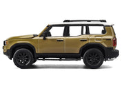 Toyota Land Cruiser 250 Sand with White Top 1/64 Diecast Model Car by Trends Hobby image 3