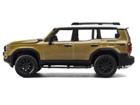 Toyota Land Cruiser 250 Sand with White Top 1/64 Diecast Model Car by Trends Hobby image 3