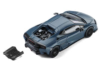 Lamborghini Temerario Matt Blue Metallic 1/64 Diecast Model Car by Trends Hobby image 4