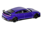 Porsche Taycan Turbo GT Purple 1/64 Diecast Model Car by Trends Hobby image 4