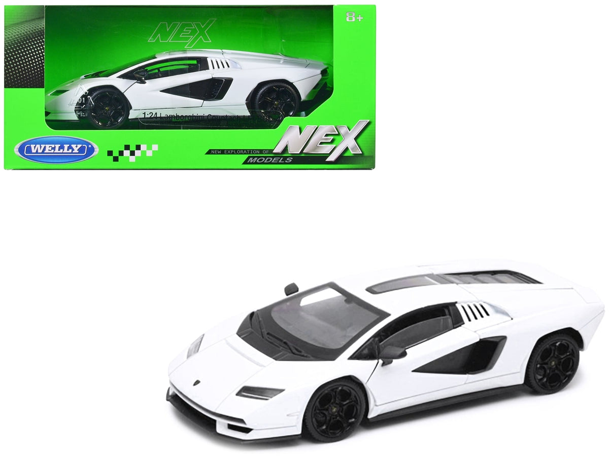 Welly Lamborghini Countach LPI 800-4 white NEX Models 1:24 24114W-WH, view 1