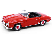 1955 Mercedes-Benz 190 SL Red "NEX Models" Series 1/24 Diecast Model Car by Welly