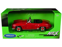 1955 Mercedes-Benz 190 SL Red "NEX Models" Series 1/24 Diecast Model Car by Welly image 3