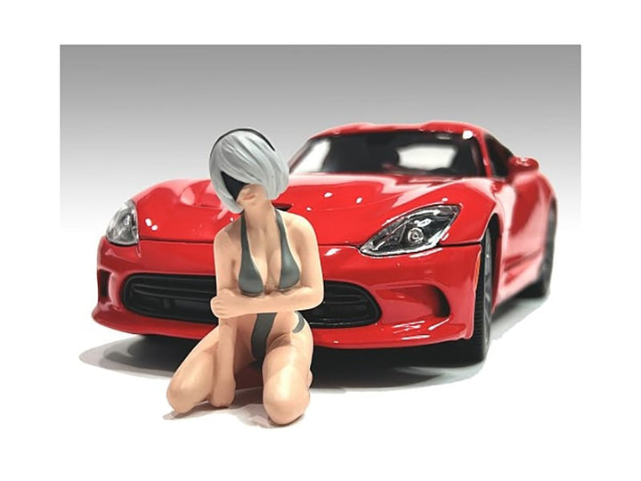 "Cosplay Girls" Figure 5 for 1/24 Scale Models by American Diorama image 2