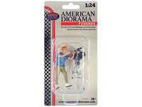 "On-Air" Figure 5 with Standing Camera for 1/24 Scale Models by American Diorama image 3