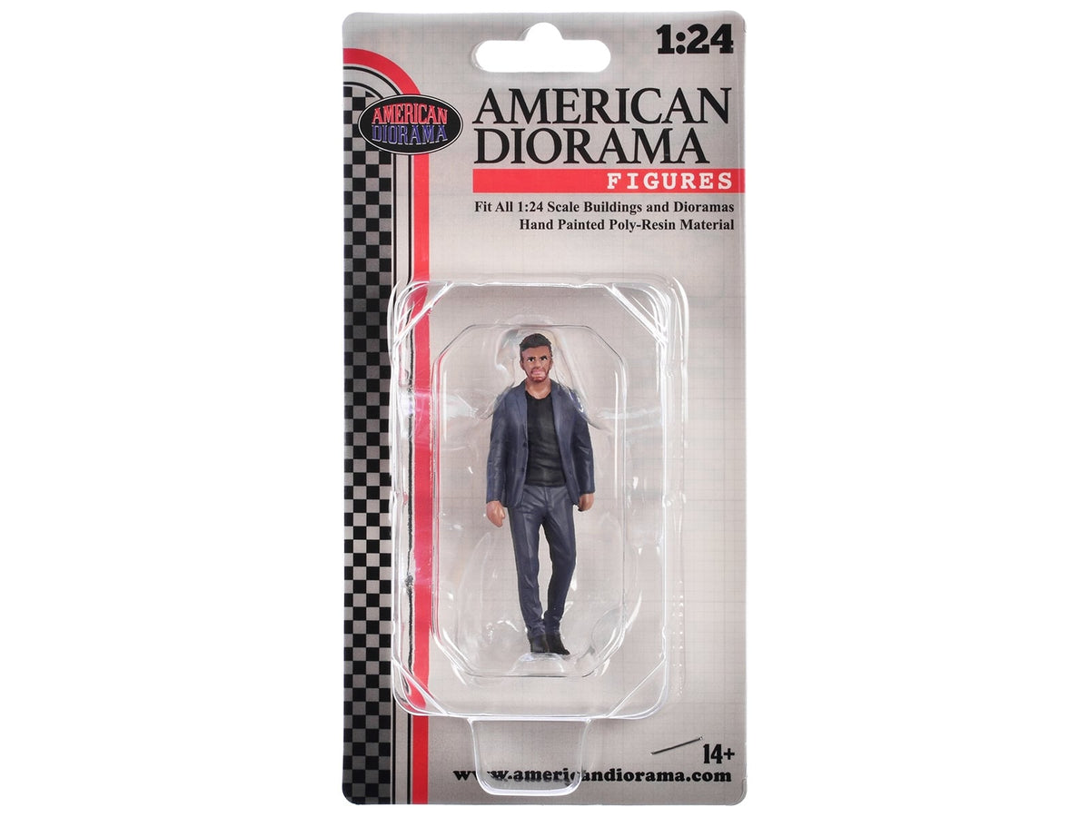 American Diorama Gentlemen's Club figure 4 for 1:24 scale displays 24804, view 2