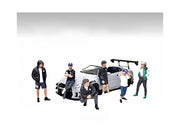 "LB Nation" 6 piece Figure Set for 1/24 Scale Models by American Diorama image 2