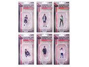 "LB Nation" 6 piece Figure Set for 1/24 Scale Models by American Diorama image 3